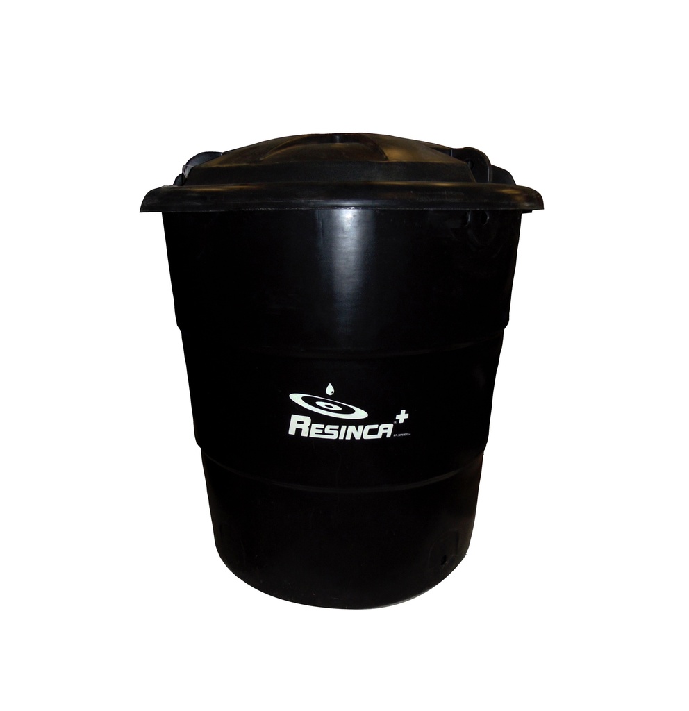 TANQUE DE AGUA CAP. 5.000 LTS MOD. EURO TANQUE ( 2.00 X 1.84 MTS ) NEGRO MARCA RESINCA