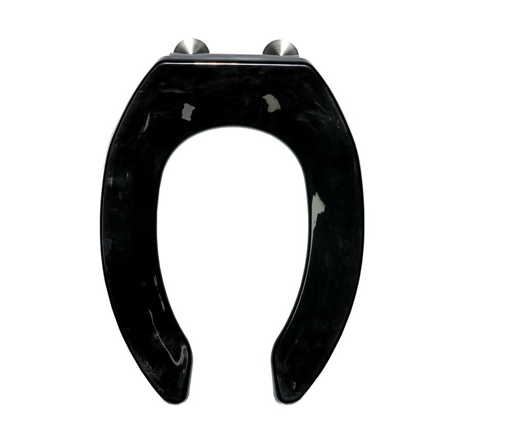 TAPA DE ASIENTO PARA WC / MOD. ORQUIDEA COLOR NEGRO REF. BMI-T809 MARCA BM