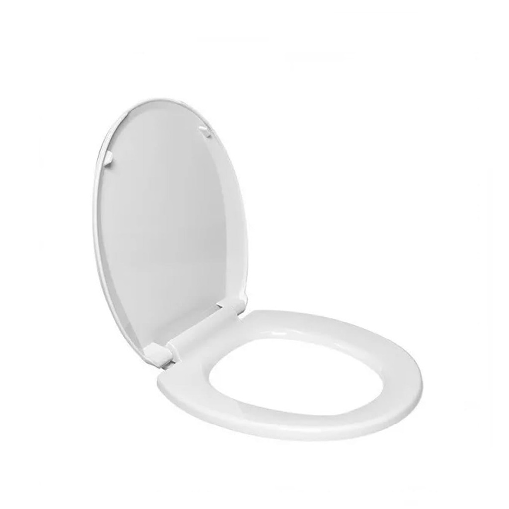 TAPA ASIENTO PARA WC REDONDO BLANCO LINEA CLASICA REF. CH-A201 MARCA COFLEX