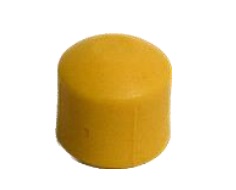 TAPON LISO DE 25 MM LINEA AMARILLA REF. DSD002A MARCA DONSEN