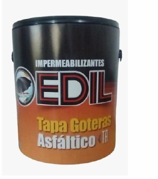 TAPA GOTERA / PASTA SELLANTE IMPERMEABILIZANTE DE 1 GALON REF. 30800115 MARCA EDIL