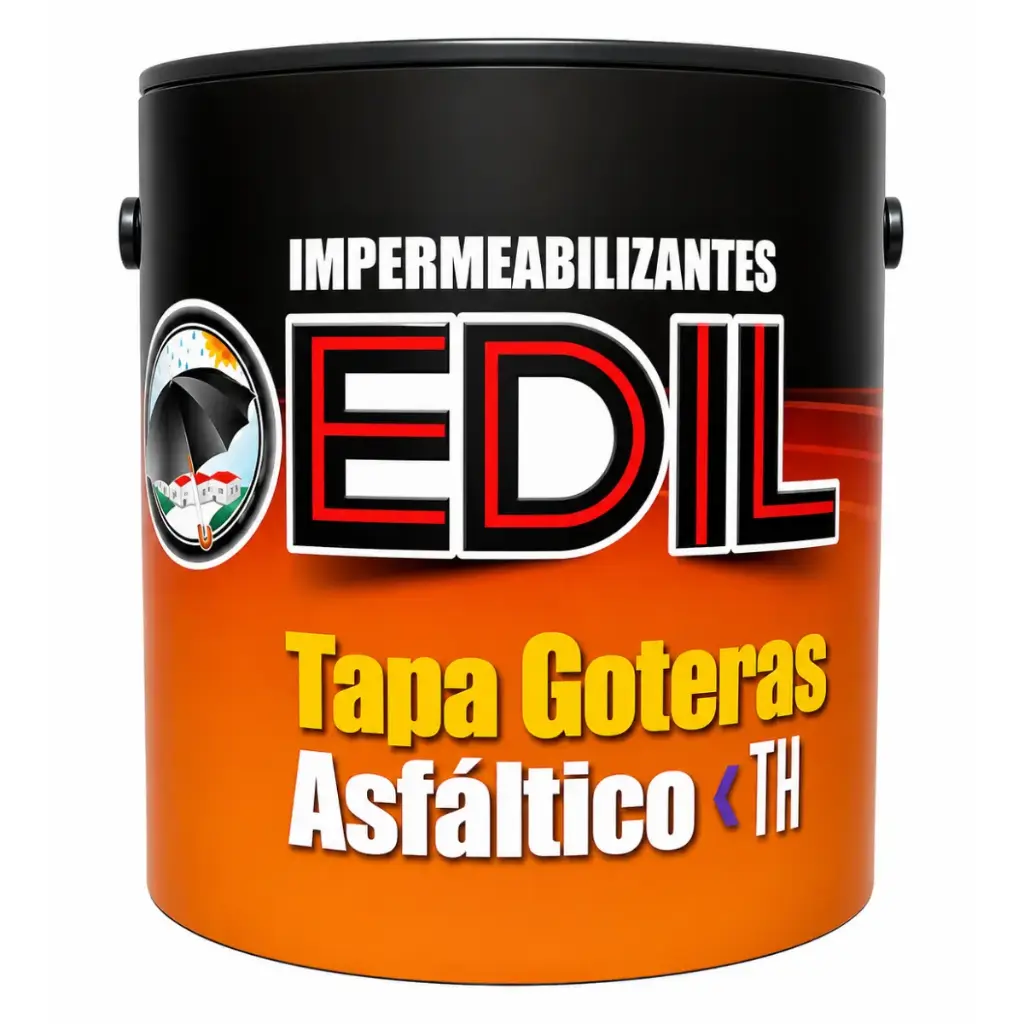TAPA GOTERA / PASTA SELLANTE IMPERMEABILIZANTE DE 1 GALON REF. 30800115 MARCA EDIL