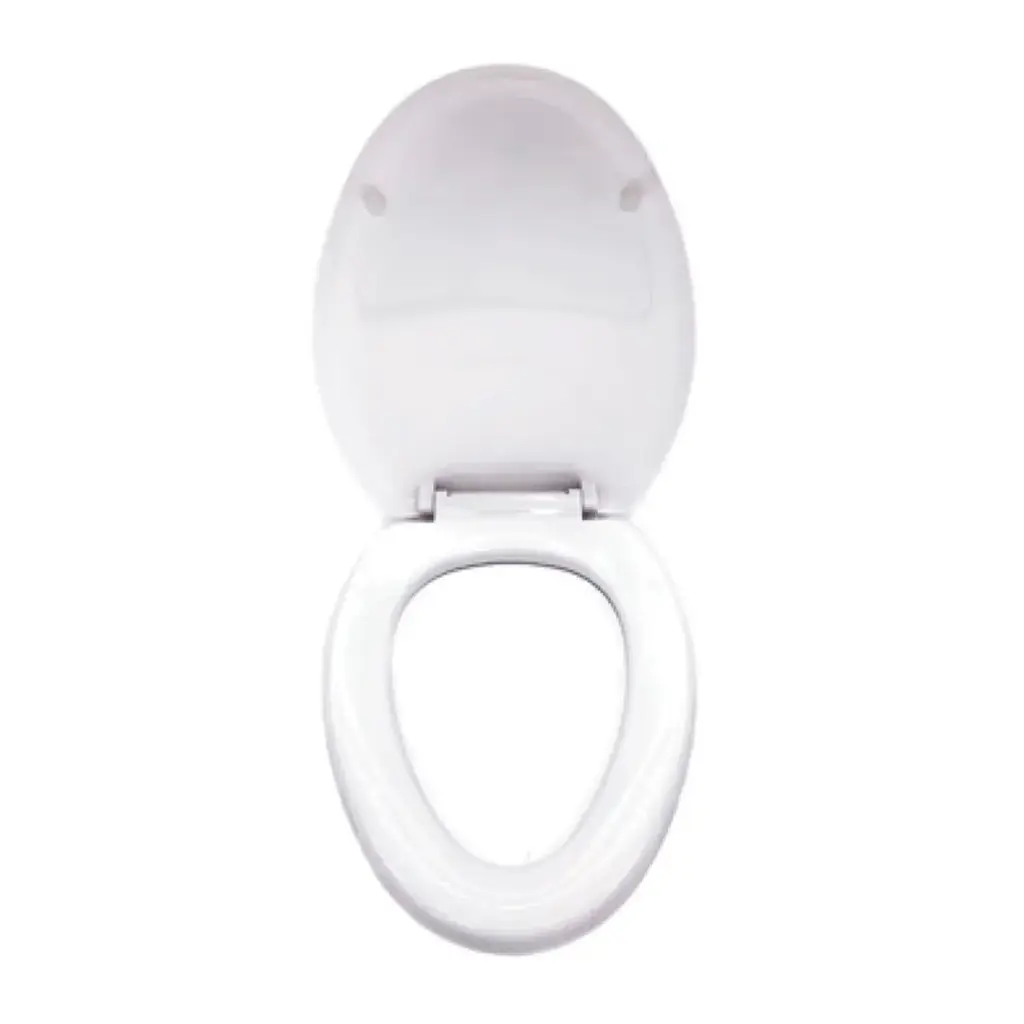 TAPA ASIENTO PARA WC UNIVERSAL ELONGADA COLOR BLANCO REF. TAP-10 MARCA FERMETAL