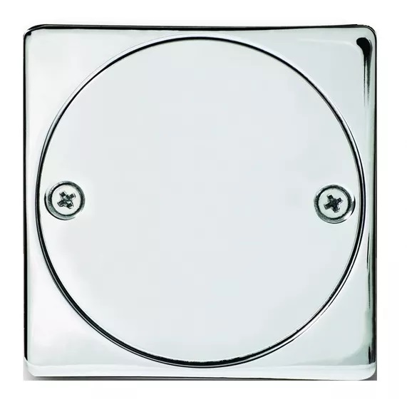 TAPA REJILLA PERFORADA CROMADA REF. 08-R011 MARCA FP