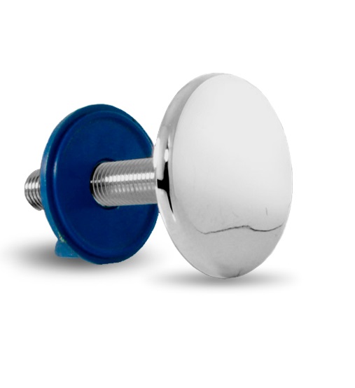 TAPA PARA HUECOS DE FREGADERO Y LAVAMANOS CROMADO TAPS-33 MARCA GDESEO