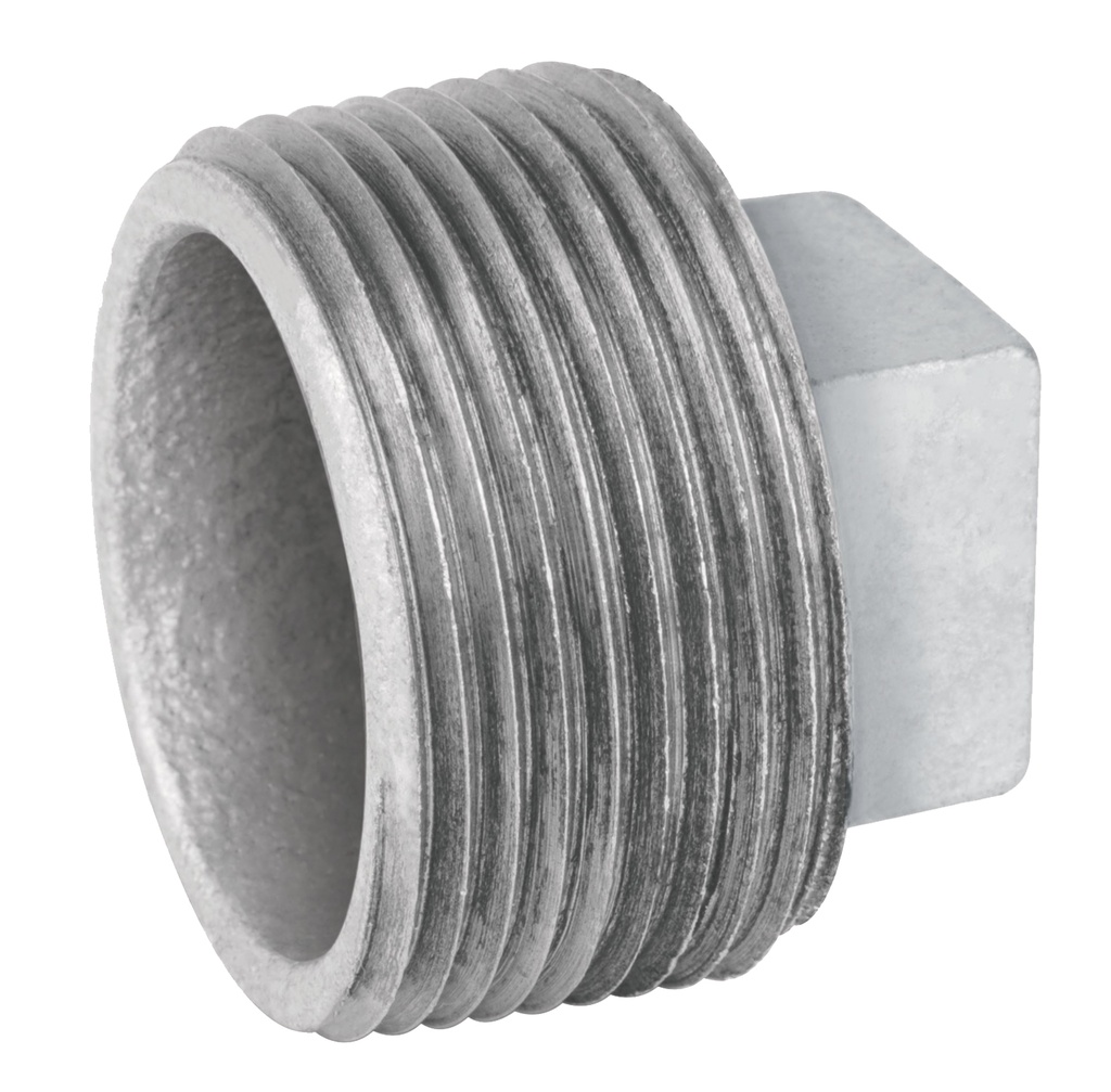 TAPON GALVANIZADO 1" ROSCADO ( UNIDAD ) REF. TAP-0003 MARCA INFINITY