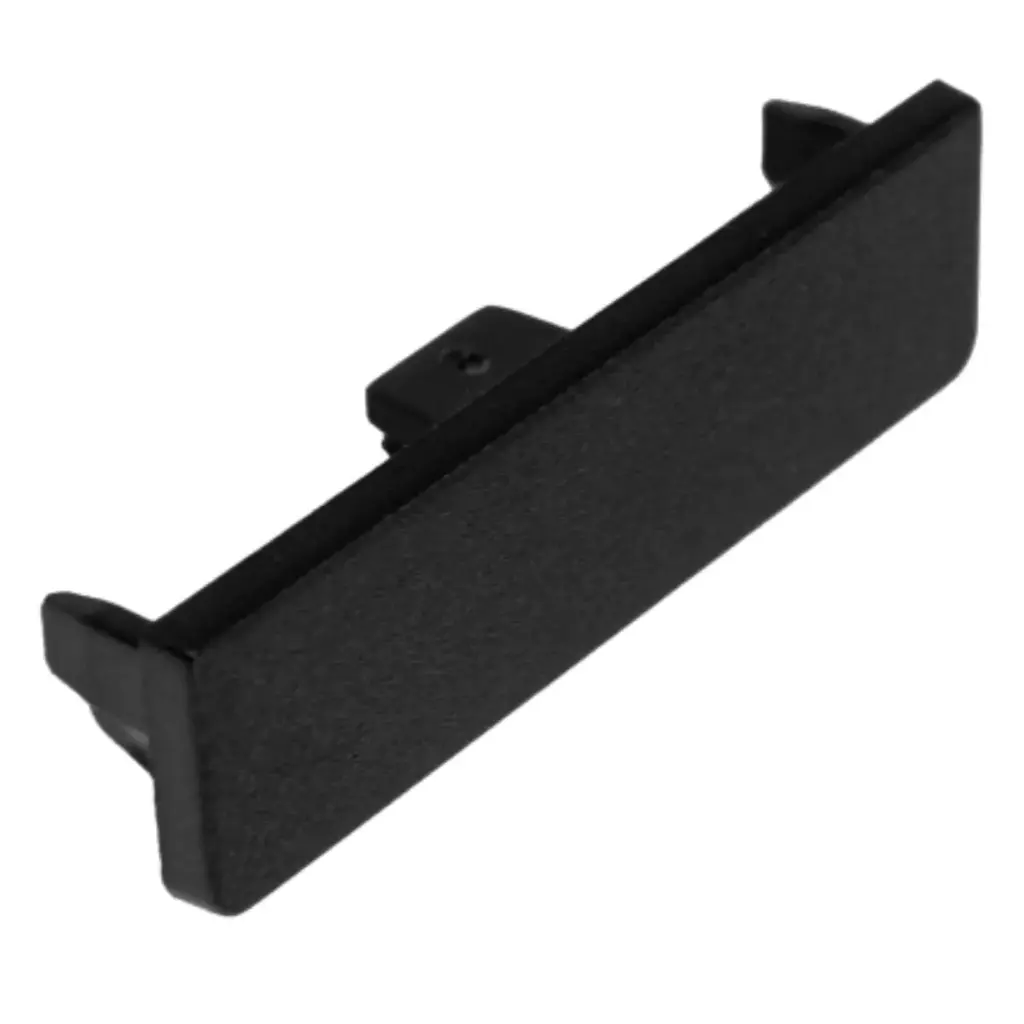 TAPA PARA RIEL MAGNETICO SLIM 3.5 X 1 X 0.18 CM COBERTURA LATERAL NEGRO REF. LUM-636 MARCA LUMIND