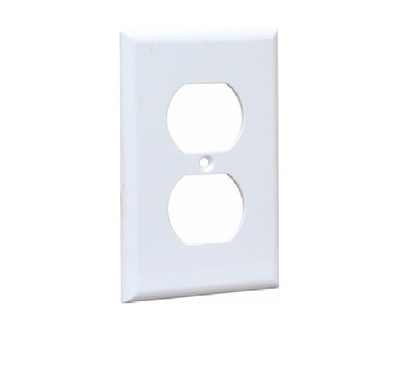 TAPA PARA TOMA 270 COLOR BLANCO DOBLE REF. TP270A MARCA LUMISTAR