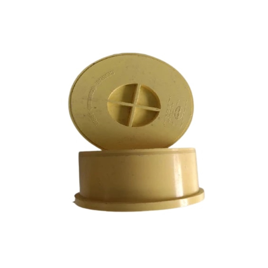 TAPA DE PVC REGISTRO PARA AGUA SERVIDA DE 110 MM (4") REF. 928418 MARCA PAVCO