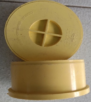 TAPA DE PVC REGISTRO PARA AGUA SERVIDA DE 75 MM (3") REF. 928420 MARCA PAVCO