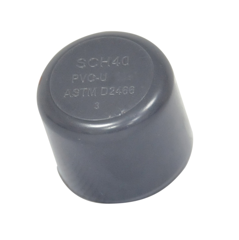 TAPA DE PVC AF DE 1 1/2" SOLDABLE REF. CPV-AF53 MARCA SEMILIC