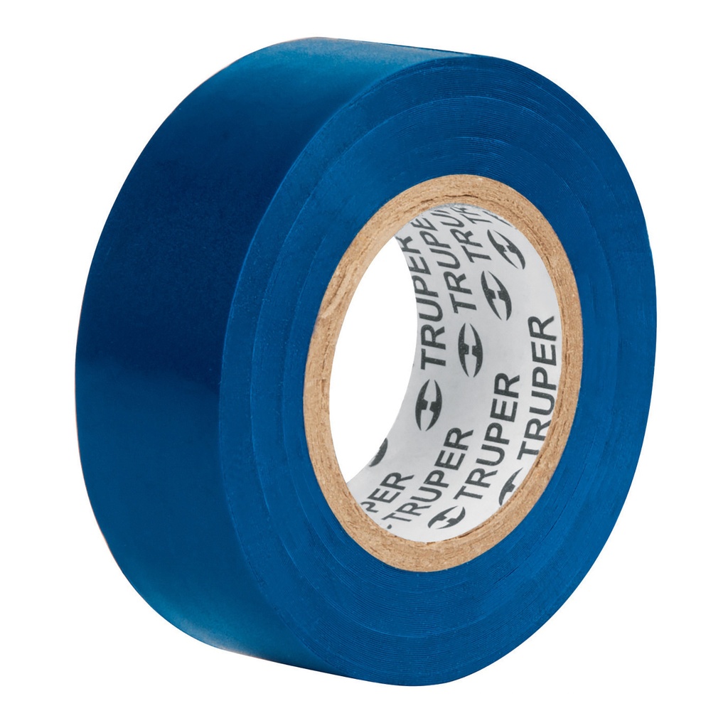 TAPE O CINTA ELECTRICA DE VINIL PROF. AZUL 3/4 X 18 MTS. MOD. M-33Z REF.12505 MARCA TRUPER