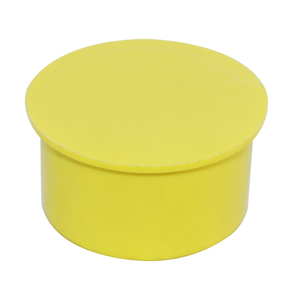 TAPA SIMPLE CON TOPE DE PVC PARA AGUA SERVIDA DE 110 MM (4") REF. 1010000727 MARCA TUBRICA