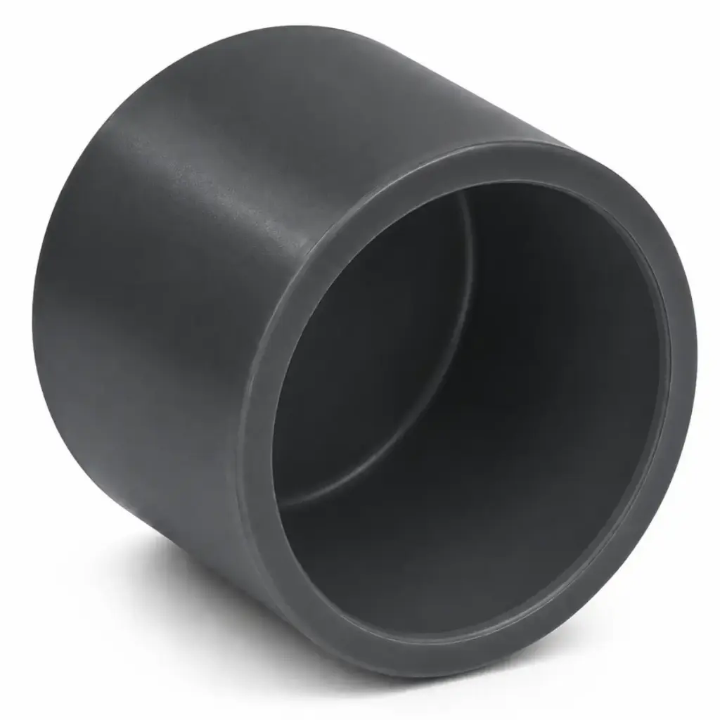 TAPA DE PVC SOLDABLE AF ASTM SCH40 2 1/2" REF. C600209G MARCA UNITECA