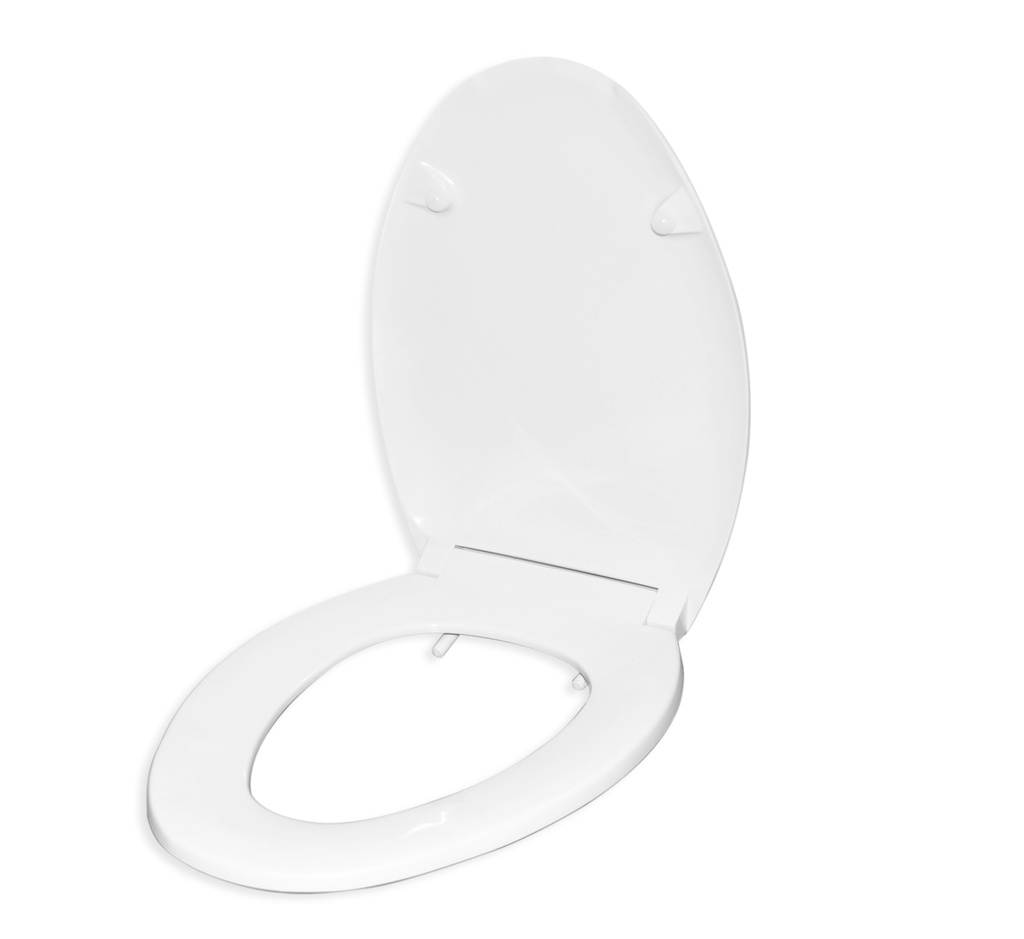 TAPA ASIENTO PARA WC / MOD. NEW COUNTRY ELONGADO COLOR BLANCO REF. SP0037681321BL MARCA VENCERAMICA