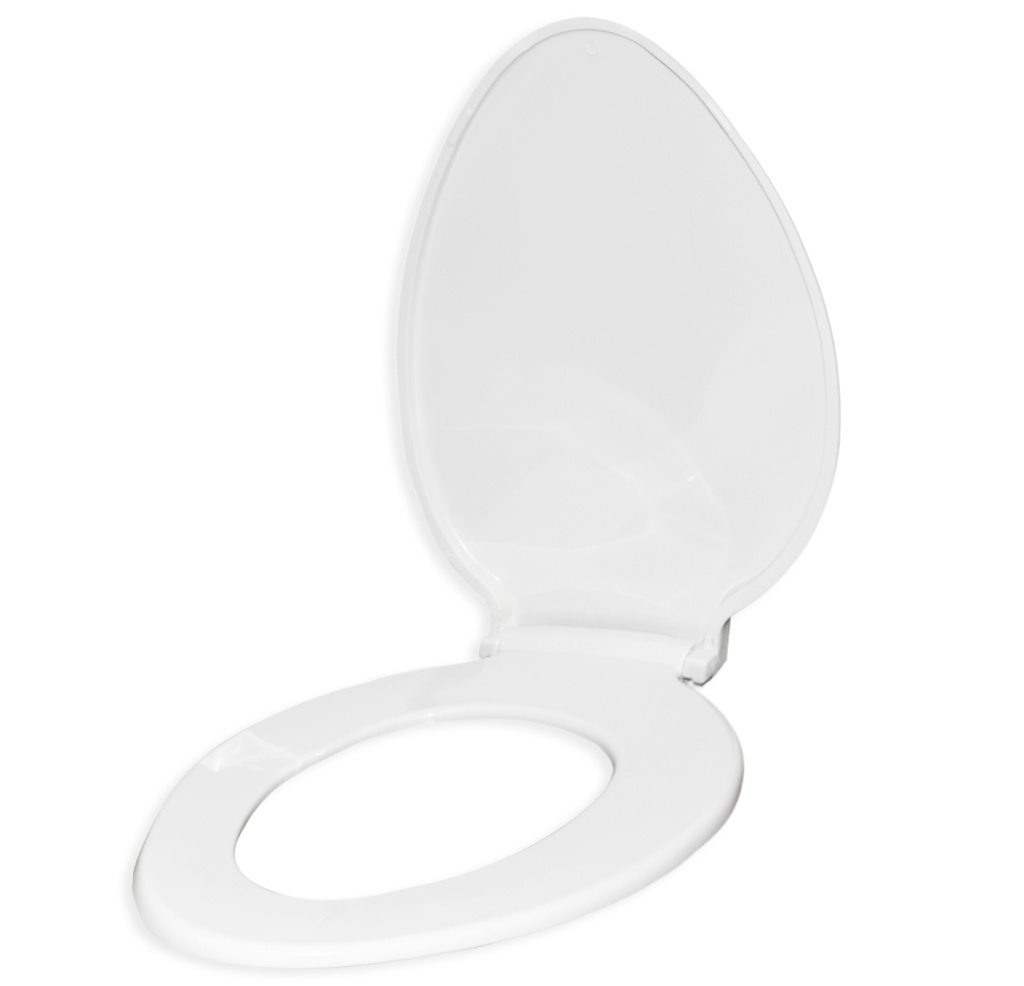 TAPA ASIENTO PARA WC / MOD. MONTECRISTO ELONGADO COLOR BLANCO REF. SP0095021321BL MARCA VENCERAMICA