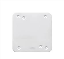 TAPA CIEGA PLASTICA CUADRADA DE 4" X 4" COLOR BLANCO UNIDAD REF- V71956.01 MARCA VIMAR