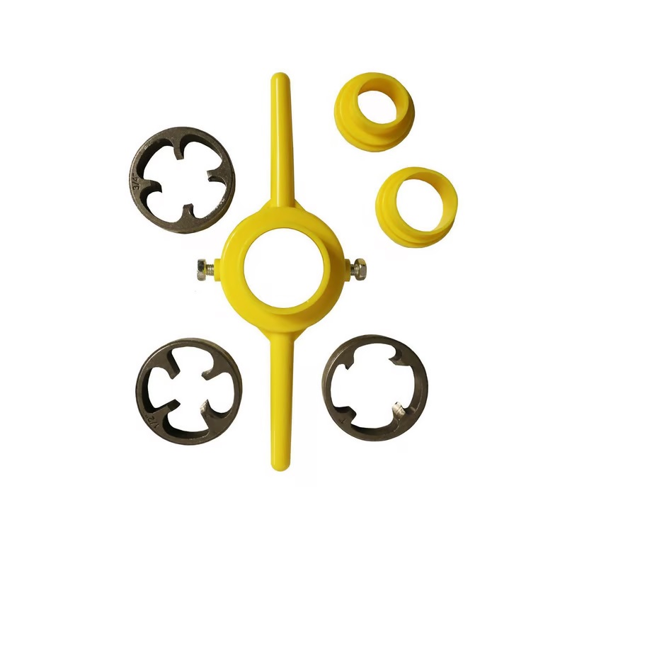 TARRAJA PARA TUBERIA PVC INCLUYE DADOS 1/2, 3/4 y 1" REF. GRI-0679 MARCA BELT-G