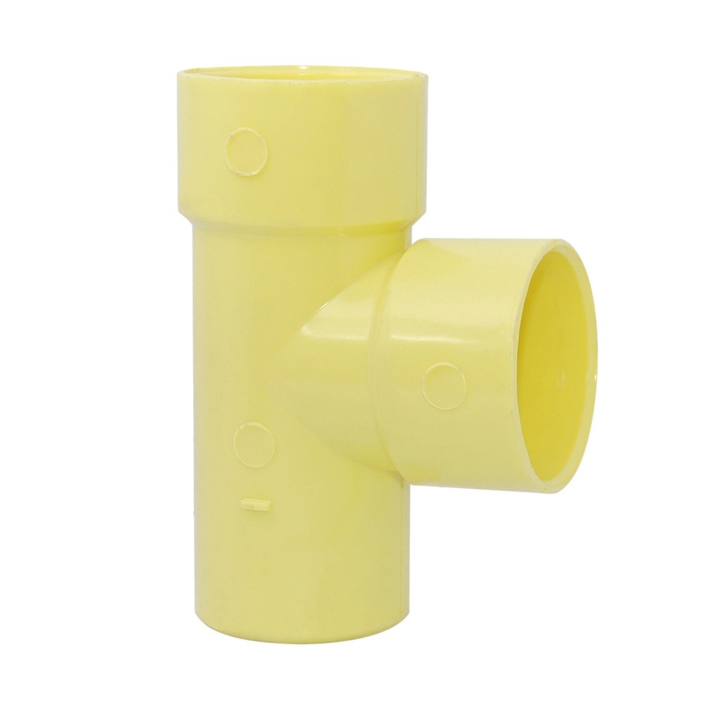 TEE DE PVC PARA AGUA SERVIDA 75 MM ( 3" ) REF. CTV-E-12 MARCA CONECTANDO