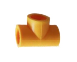 TEE LISA DE 25 MM LINEA AMARILLA REF. DSC002A MARCA DONSEN