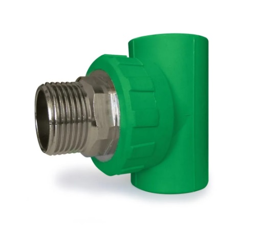 TEE CON ROSCA MACHO DE 63 MM X 2" REF. DSC309 MARCA DONSEN
