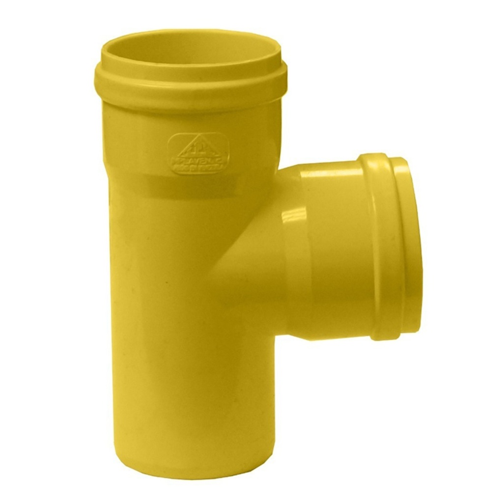 TEE DE PVC PARA AGUA SERVIDA 50 MM ( 2" ) REF. C1TEE01 MARCA INPLAVEN