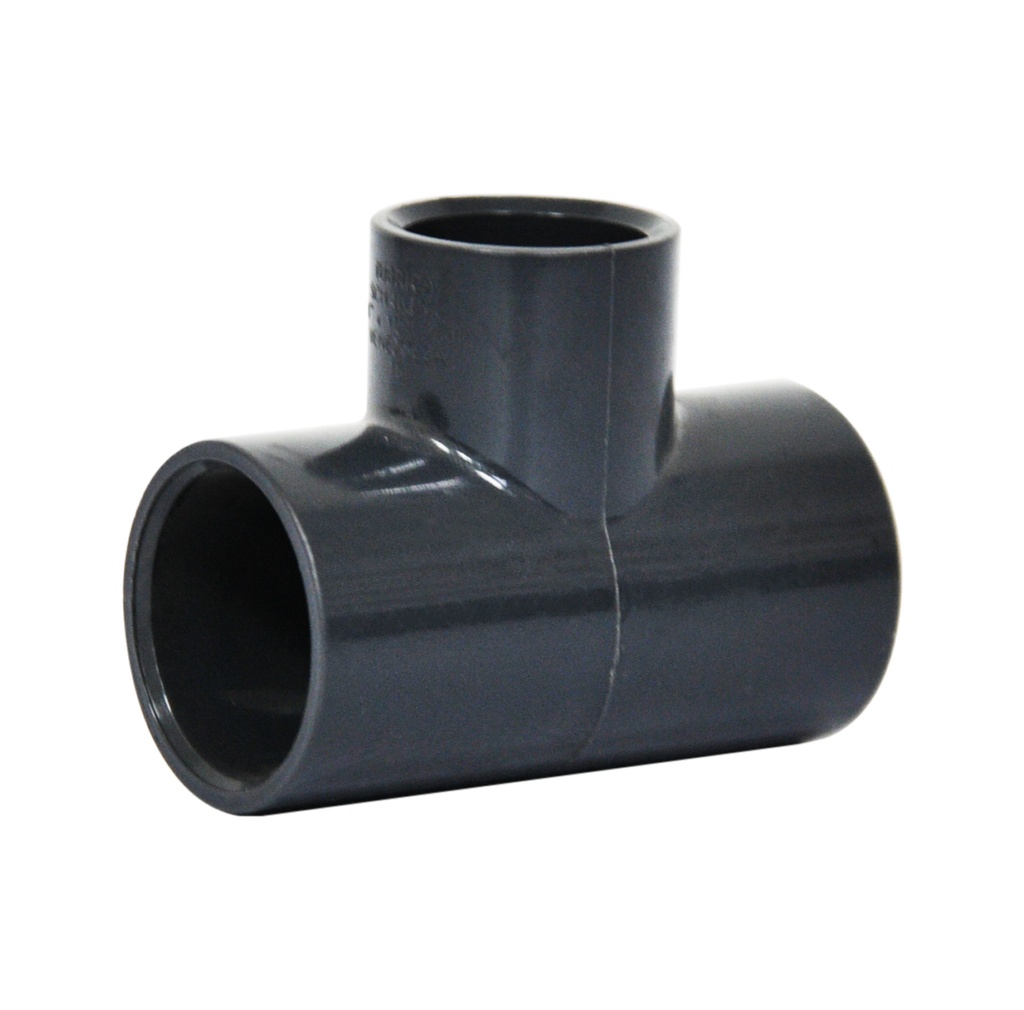 TEE DE PVC AF DE 2" SOLDABLE REF. CPV-AF36 MARCA SEMILIC