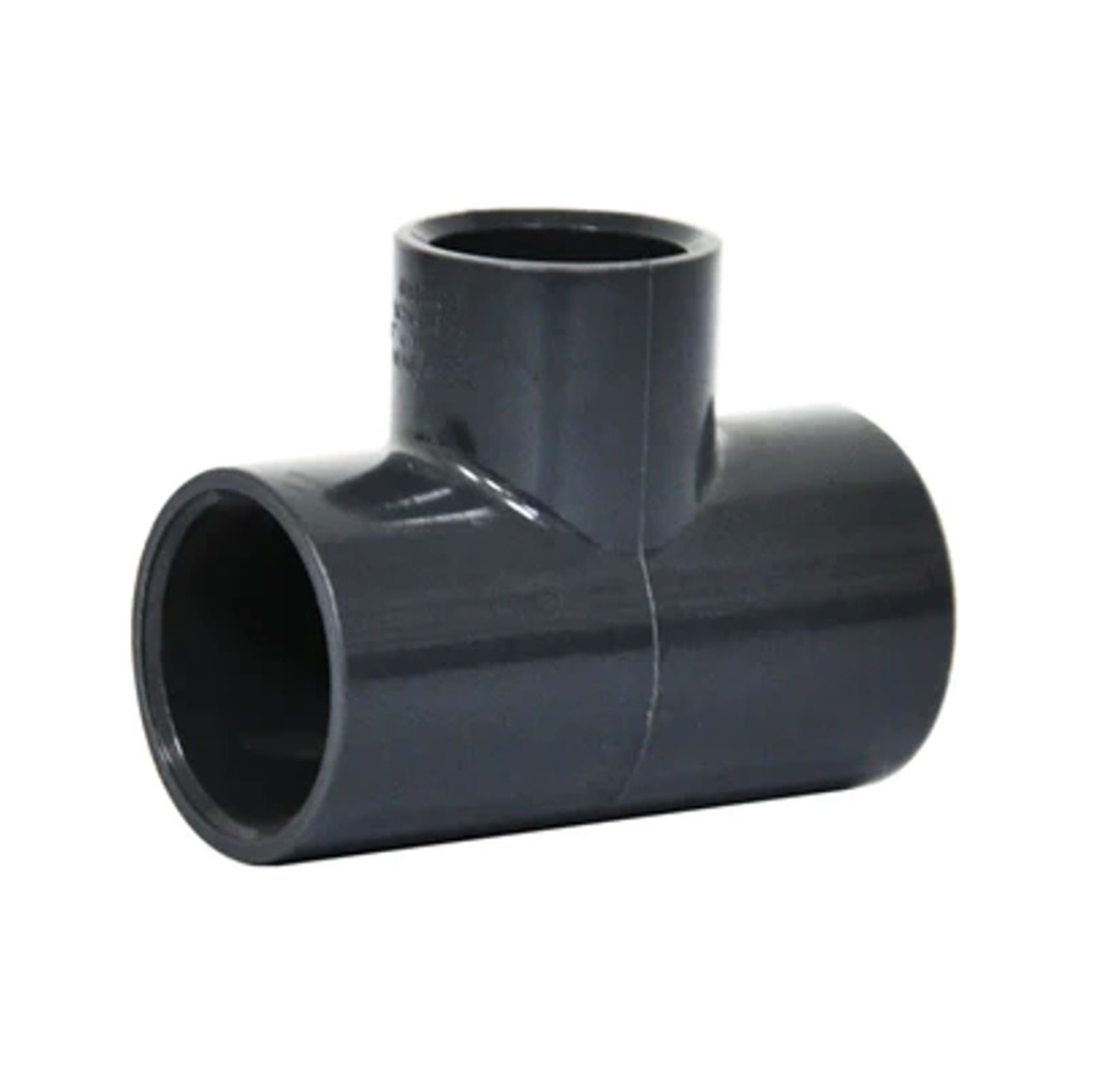 TEE DE PVC AF ASTM SCH40 3" REF. C050107G MARCA UNITECA
