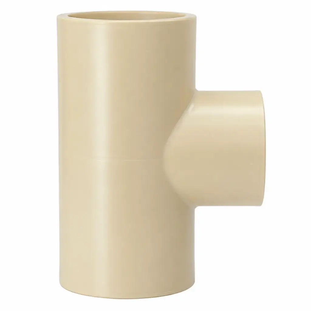 TEE DE CPVC AC 1" REF. C050503G MARCA UNITECA