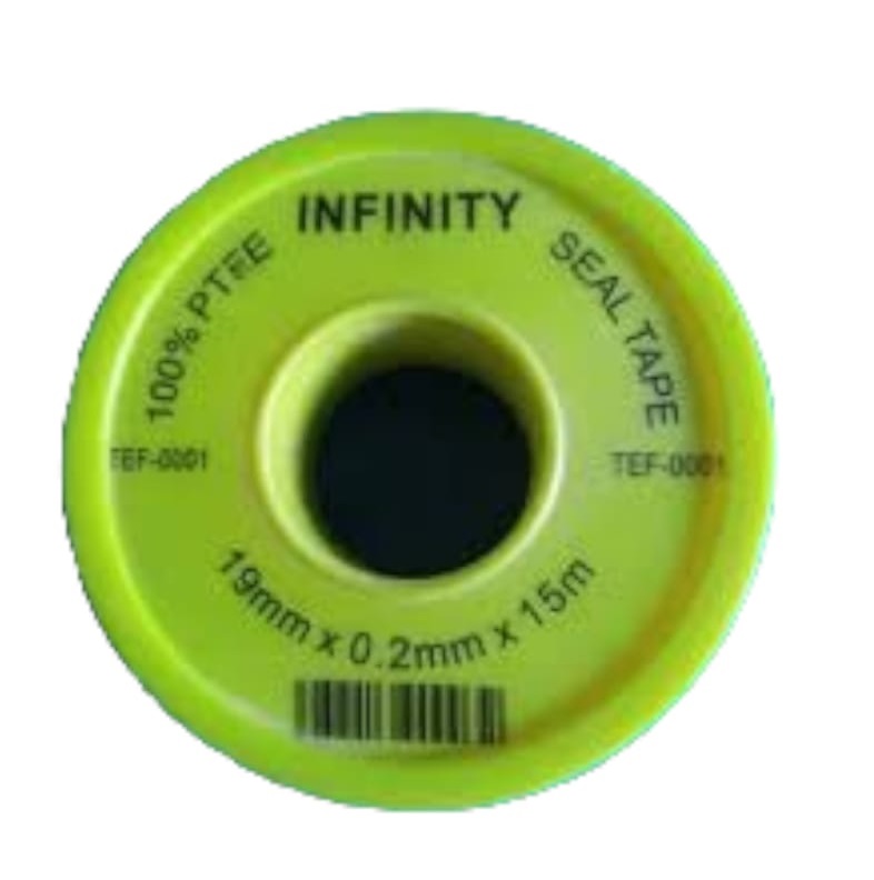 TEFLON DE 19MM X 0,2 MM X 15 MTS REF. TEF-0001 MARCA INFINITY