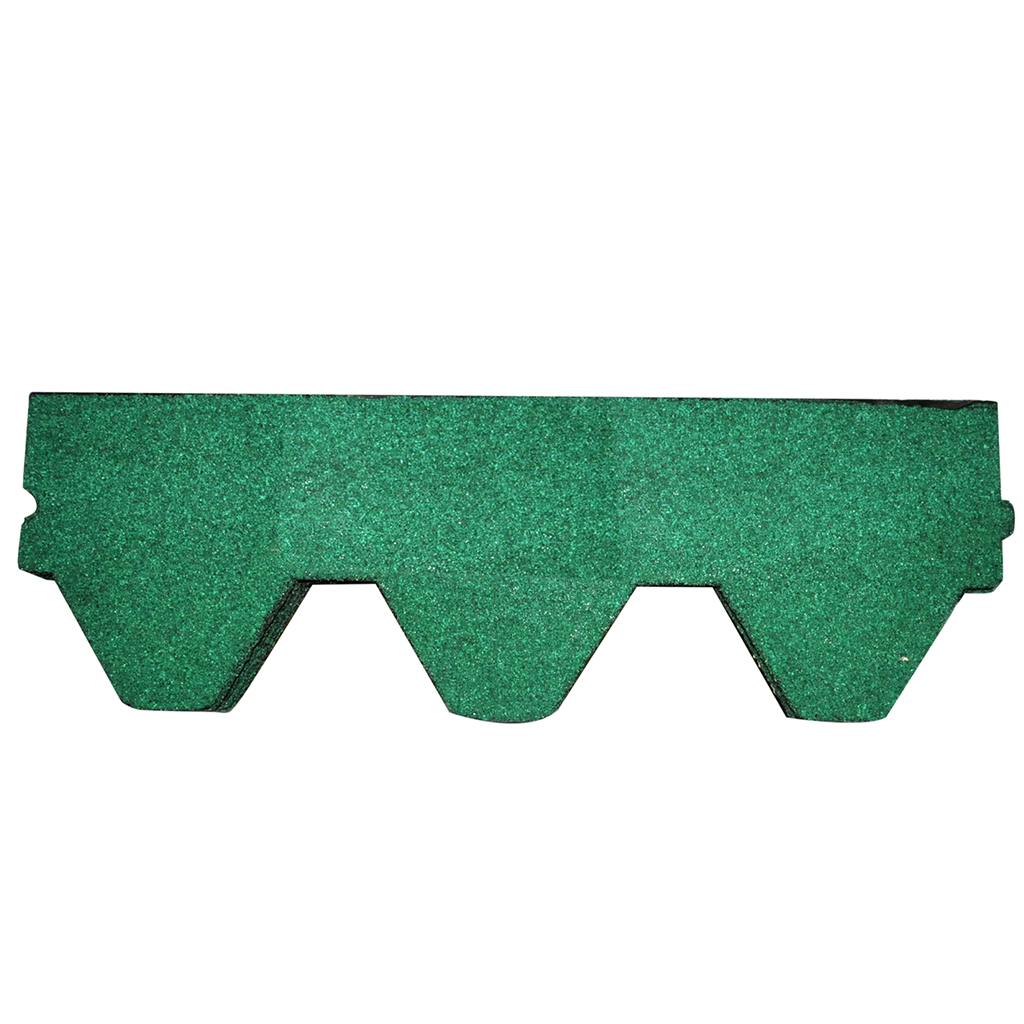 TEJA ASFALTICA EDIL COLOR VERDE / PAQ 2.97 MT2 REF. 40500328 MARCA EDIL