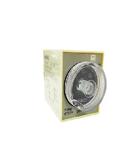TEMPORIZADOR OFF-DELAY, RANGO 30S 8 PINES 2.5 A 30S ST3PF 110V REF. CON07341 MARCA ANDELI