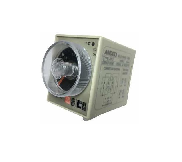 TEMPORIZADOR DE RANGO MULTIPLE 8 PINES AH3-B-220V REF. CON20266 COD. 309211 MARCA ANDELI