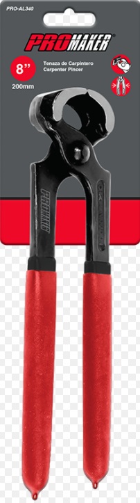 TENAZA CORTE FRONTAL C/FORRO ECONO. 8" REF. PRO-AL340 MARCA PROMAKER