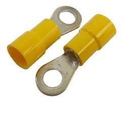 TERMINAL AMARILLO TIPO ANILLO 12 A 10 5.3 MM 13/64" REF.RV5-5-5 MARCA ANDELI