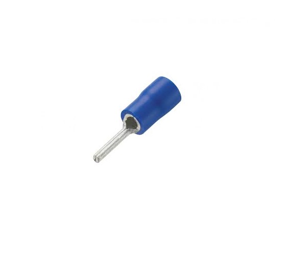 TERMINAL AZUL TIPO PIN 16 A 14 MAX 27 A 1.9 MM 5/64" REF.PTV2-10 MARCA ANDELI