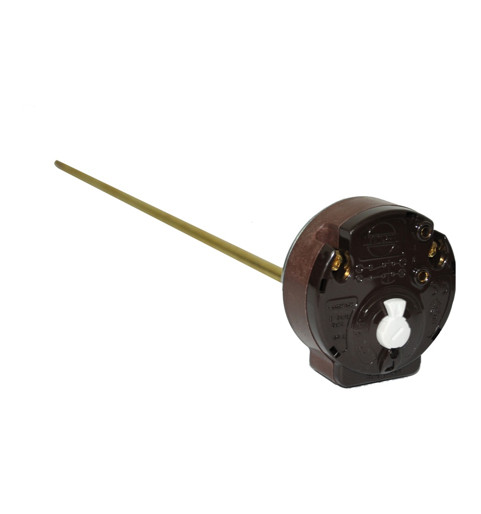 TERMOSTATO DE SEGURIDAD PARA CALENTADOR 27 / 35 / 50 / 80 LTS 120 V- 250 V REF. TT02 ITALY MARCA RECORD