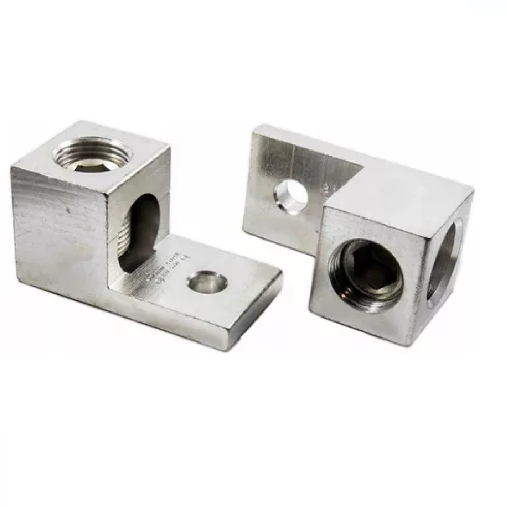 TERMINAL T. ZAPATO / L DE BARRIL SENC. ATOR. P/ CABLE 14 AWG - 2 AWG REF. 21002 MARCA SAMG ELECTRIC