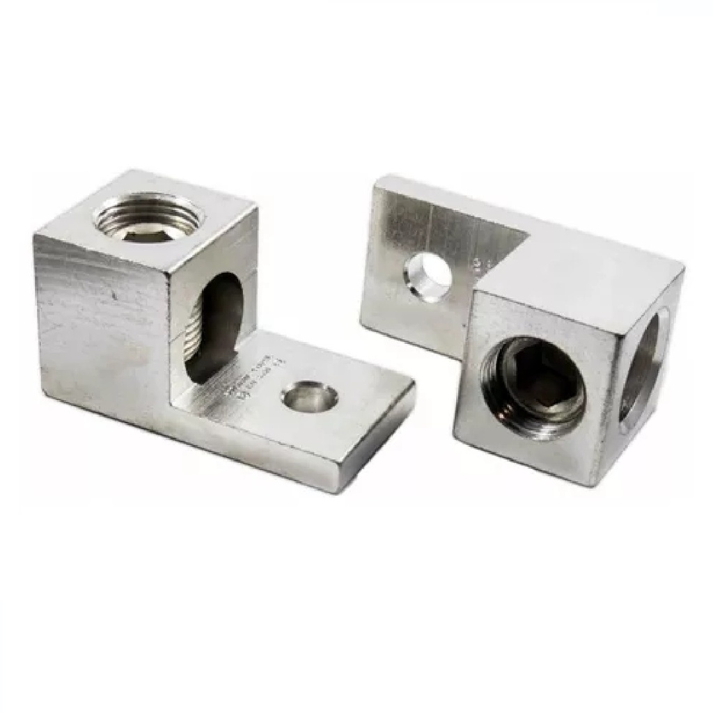 TERMINAL T. ZAPATO / L DE BARRIL SENC. ATOR. P/CABLE 10 AWG - 2/0 AWG REF. 21004 MARCA SAMG ELECTRIC