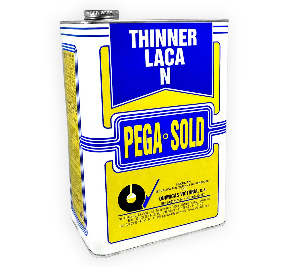 THINNER TIPO LACA N - 1 GL 3.875 LTS REF.7592203970554 MARCA PEGA SOLD