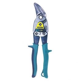 TIJERA DE AVIACION CORTE ANGULADO DERECHO M/VERDE REF. 14568 MARCA STANLEY