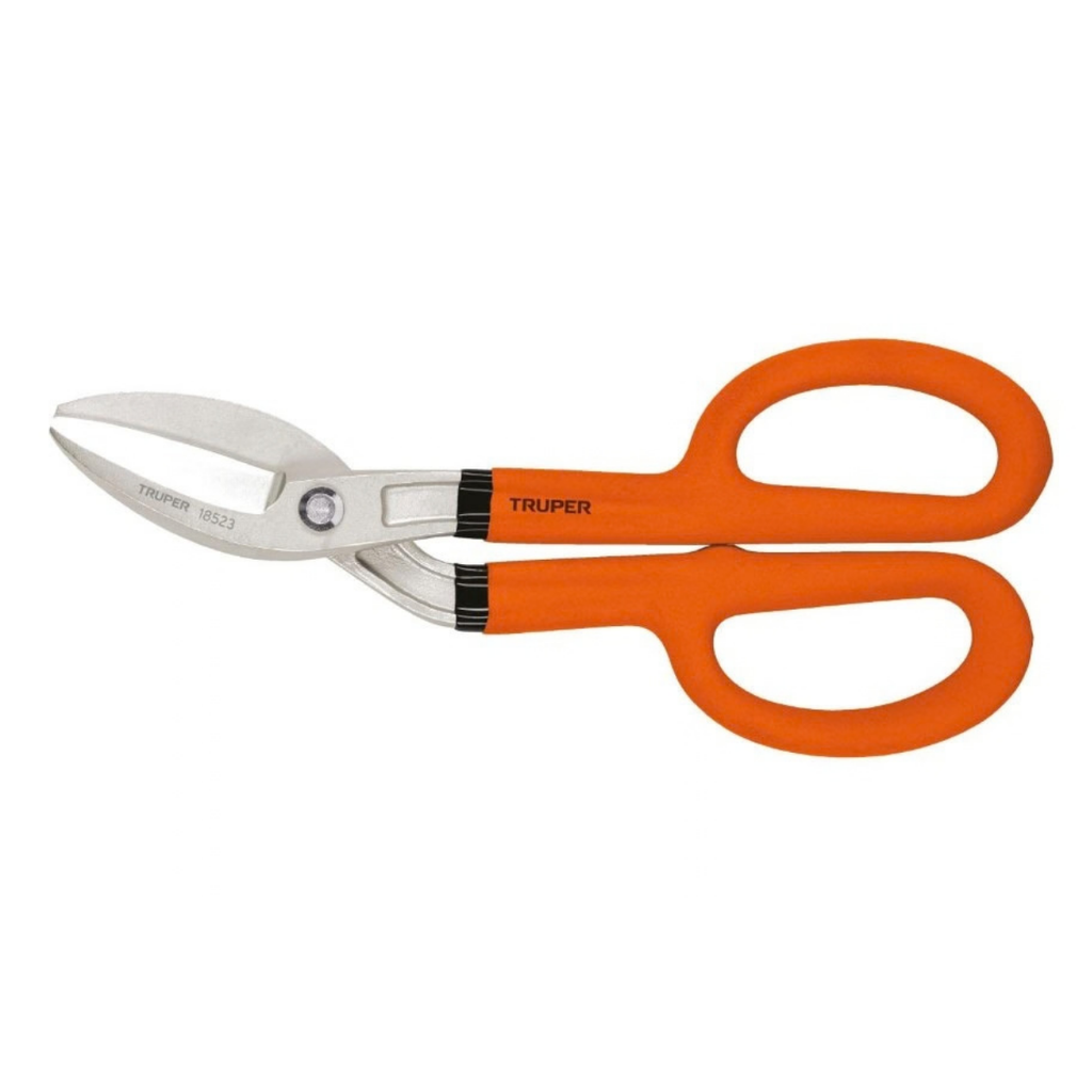 TIJERA LATONERO/HOJALATERO ANGULADA 10" MOD. TH-10C REF. 18523 MARCA TRUPER