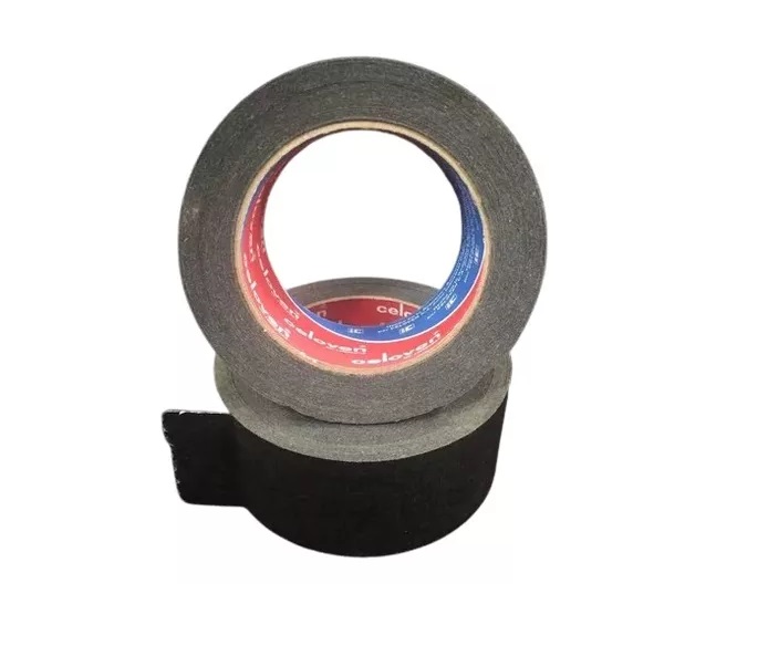 TIRRO O CINTA DE ENMASCARAR NEGRO DE 1" X 45MTS MASKING TAPE REF. 3150MT MARCA CELOVEN