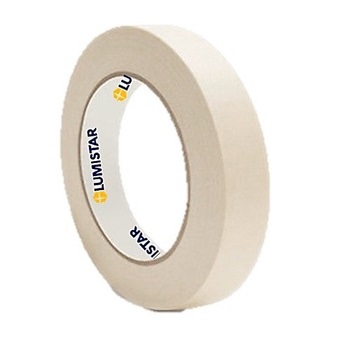 TIRRO O CINTA DE ENMASCARAR DE 1 1/2" X 30 MTS REF. TAPE07 MARCA LUMISTAR
