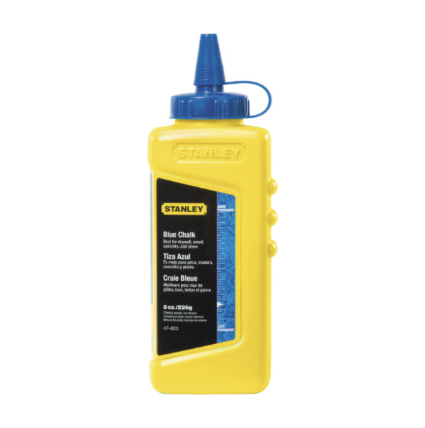 TIZA PARA TIRALINEAS COLOR AZUL REF. 47-803 MARCA STANLEY
