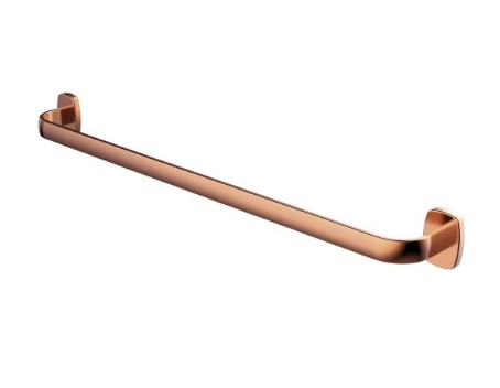 TOALLERO DE BARRA ROSE GOLD DECORATIVO SERIE PRESTIGE 60 CM REF. 37TBR007RG MARCA FP