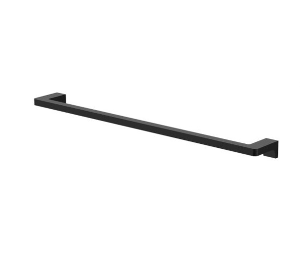 TOALLERO EN BARRA QUADRA BLACK MATE REF. 37TBR830 MARCA FP