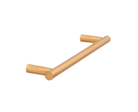 TOALLERO DE BARRA RONDA 30 CM GOLD ROSE REF. KU-890RG MARCA KUBO