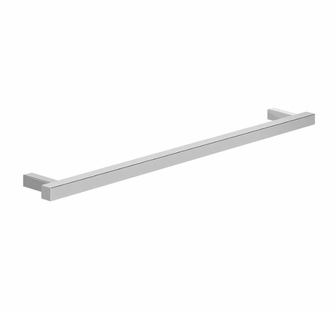 TOALLERO DE BARRA RONDA 60 CM LINEA SQUARE CROMADO REF. KU-904 MARCA KUBO
