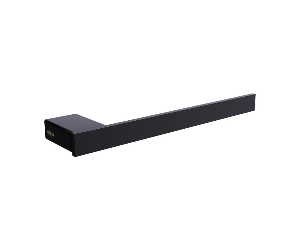 TOALLERO DE BARRA ACERO INOXIDABLE 24 CM SERIE LINE ACC NOIR / NEGRO REF. NVACC1158 NOVA